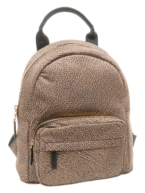 B-CLUB Backpack with front pocket OP / NATURAL / BLACK - Women&rsquo;s Bags