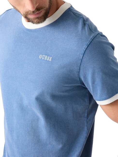 BASIC Short-sleeved T-shirt, pure cotton Nordic Sea Multi - T-shirt