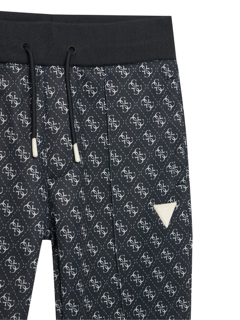 KIDS ACTIVE Sweatpants 4g aop jet black - Children's trousers