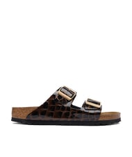 BIRKENSTOCK ARIZONA EMBOSS Leather sandals animalblack - Women&rsquo;s shoes - 2