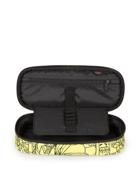 OVAL SINGLE Pencil case all over yellow - Cases and Accessories