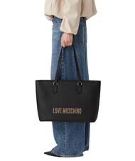 LOVE MOSCHINO BOLD LOVE Shoulder Tote Bag Black - Women&rsquo;s Bags - 2