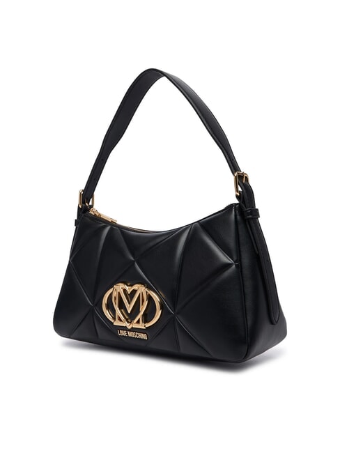 EMBOSSED QUILTED Shoulder bag Black - Women&rsquo;s Bags