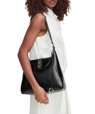 LOVE MOSCHINO PINNED LOVE Shoulder bag Black - Women&rsquo;s Bags - 2