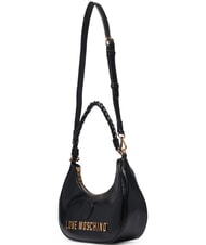 LOVE MOSCHINO TWIRL Shoulder bag, with shoulder strap Black - Women&rsquo;s Bags - 3