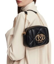 LOVE MOSCHINO EMBOSSED QUILTED Mini quilted shoulder bag - Women&rsquo;s Bags