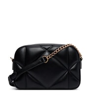 LOVE MOSCHINO EMBOSSED QUILTED Mini quilted shoulder bag Black - Women&rsquo;s Bags - 4