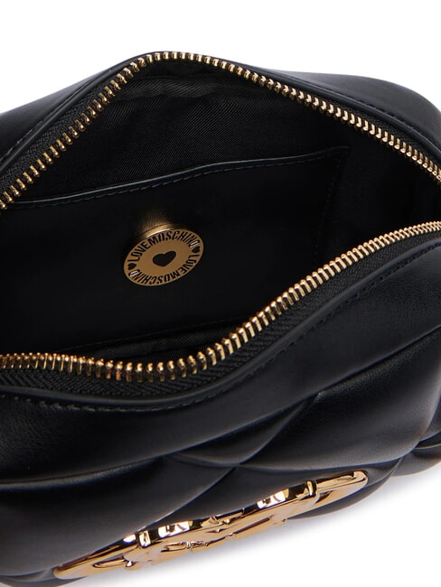 EMBOSSED QUILTED Mini quilted shoulder bag Black - Women&rsquo;s Bags