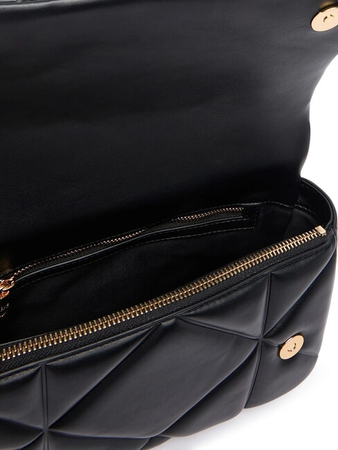 EMBOSSED QUILTED Shoulder bag, with shoulder strap Black - Women&rsquo;s Bags