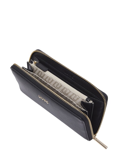 KALISKA Zip Around Wallet BLACK - Women&rsquo;s Wallets