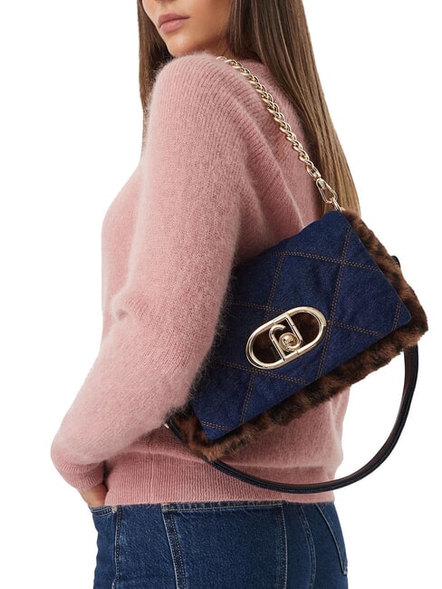LAPUFFY Shoulder bag, with shoulder strap blue denim - Women&rsquo;s Bags