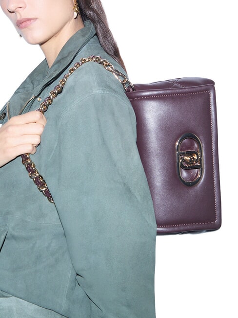 LAPUFFY Shoulder bag, with shoulder strap red aubergine - Women&rsquo;s Bags