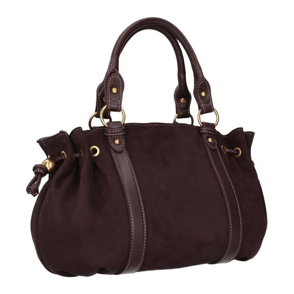 GINESA Handbag, with shoulder strap red aubergine - Women&rsquo;s Bags