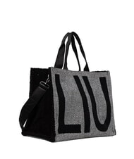 LIUJO ANIMALIER Handbag, with shoulder strap BLACK - Women&rsquo;s Bags - 2