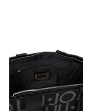 LIUJO ANIMALIER Handbag, with shoulder strap BLACK - Women&rsquo;s Bags - 5