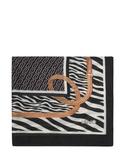 ANIMALIER Scarf BLACK - Scarves