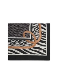 LIUJO ANIMALIER Scarf BLACK - Scarves - 2