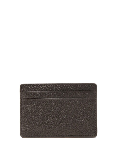 JET SET Leather card holder chocolate - Women&rsquo;s Wallets