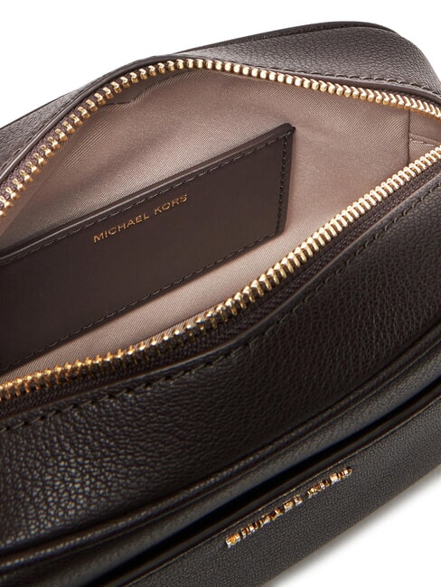 JET SET Leather shoulder camera case bag chocolate - Women&rsquo;s Bags