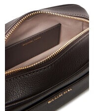 MICHAEL KORS JET SET Leather shoulder camera case bag chocolate - Women&rsquo;s Bags - 4