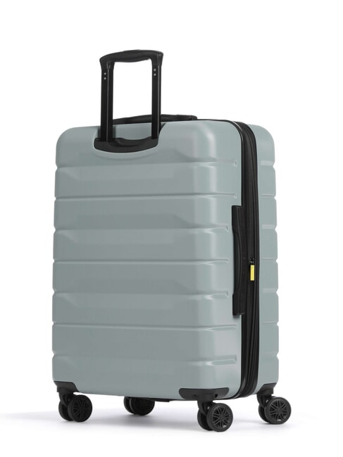 AIR ARMOUR Medium Spinner Trolley, Expandable sage green - Rigid Trolley Cases