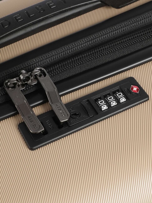 AIR ARMOUR Medium Spinner Trolley, Expandable ivory - Rigid Trolley Cases