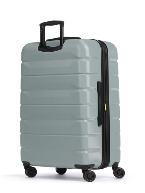 AIR ARMOUR Large size trolley, expandable sage green - Rigid Trolley Cases