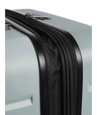 DELSEY AIR ARMOUR Large size trolley, expandable sage green - Rigid Trolley Cases - 5