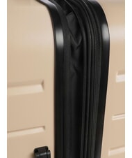 DELSEY AIR ARMOUR Large size trolley, expandable ivory - Rigid Trolley Cases - 5