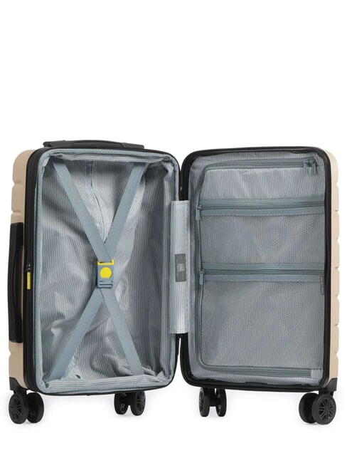 AIR ARMOUR Expandable Hand Luggage Trolley ivory - Hand luggage