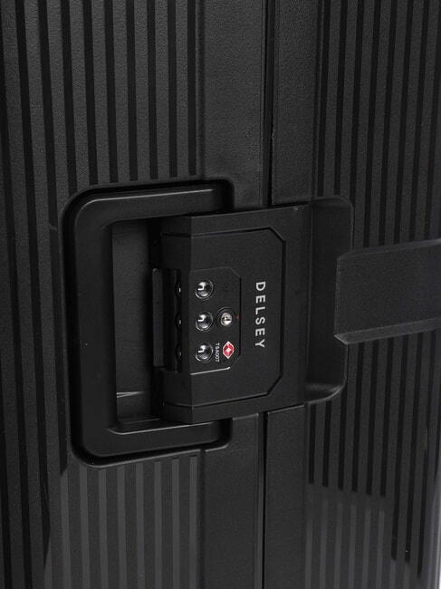 VAUBAN Large Trolley Black - Rigid Trolley Cases