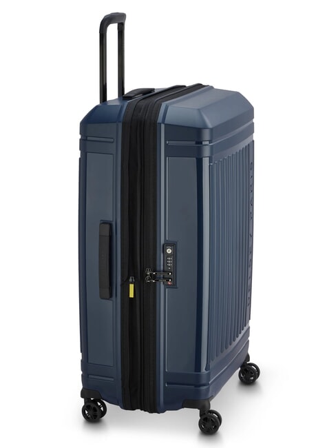 LUTECE SE Large, expandable trolley blue - Rigid Trolley Cases