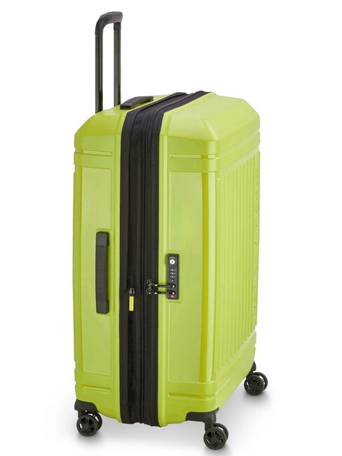 LUTECE SE Large, expandable trolley teal - Rigid Trolley Cases