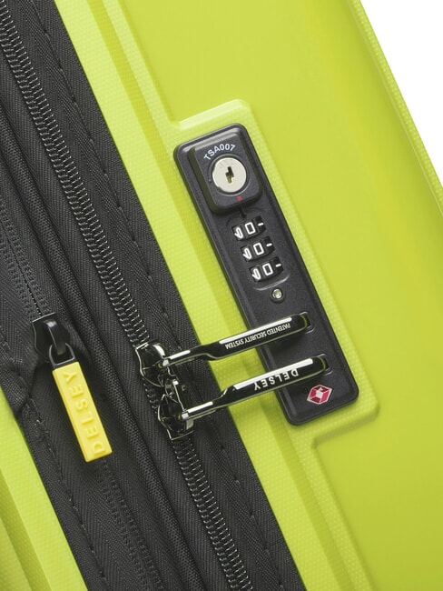 LUTECE SE Large, expandable trolley teal - Rigid Trolley Cases