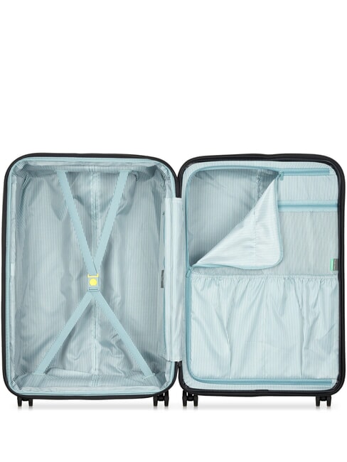 FREESTYLE Large, expandable trolley Black - Rigid Trolley Cases