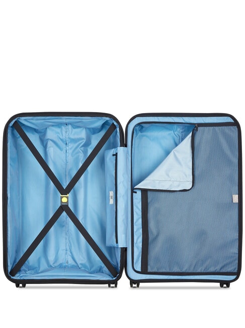 LUTECE SE Medium Trolley, Expandable blue - Rigid Trolley Cases