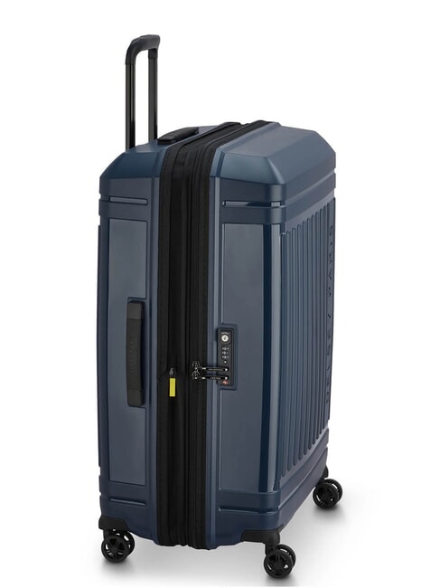 LUTECE SE Medium Trolley, Expandable blue - Rigid Trolley Cases