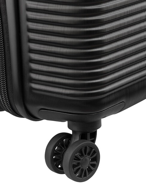 FREESTYLE Medium Trolley, Expandable Black - Rigid Trolley Cases