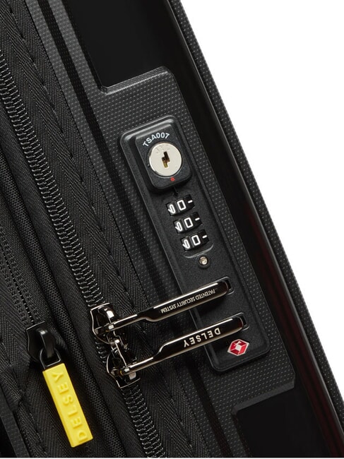 LUTECE SE Expandable Hand Luggage Trolley Black - Hand luggage