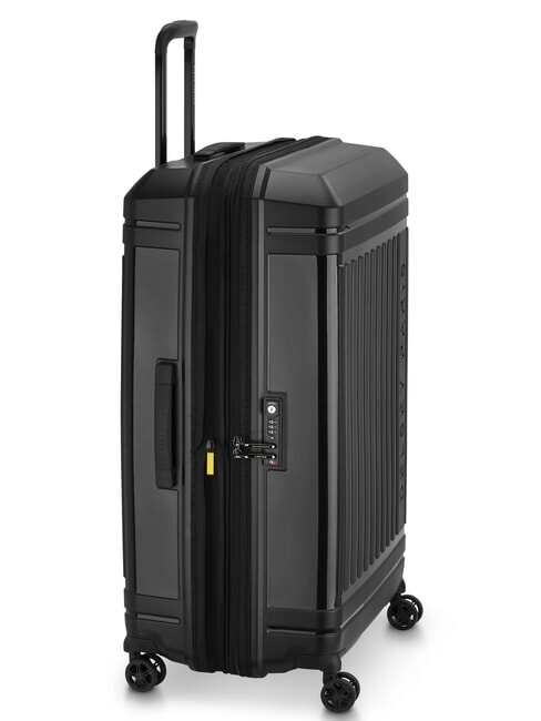 LUTECE SE Large, expandable trolley Black - Rigid Trolley Cases