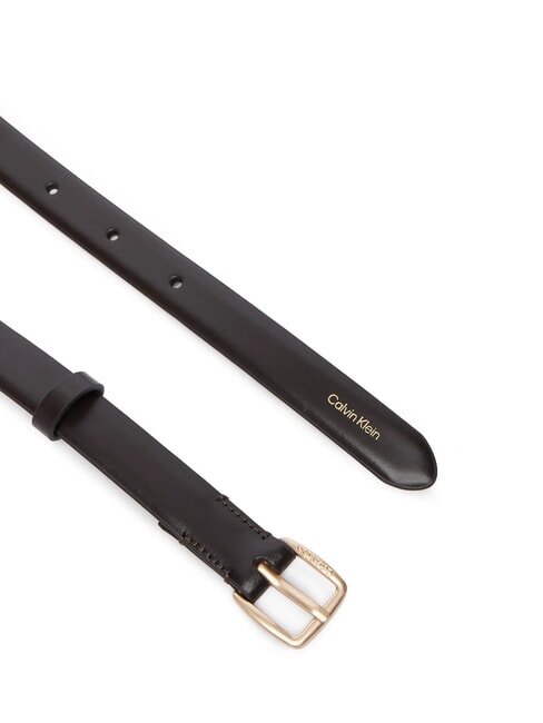 ESSENTIAL BUCKLE Leather belt delicious/ antique light gold - Belts