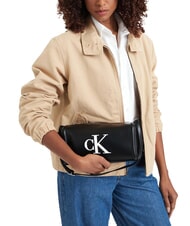 CALVIN KLEIN BOLD CK Handbag, with shoulder strap black/white - Women&rsquo;s Bags - 2