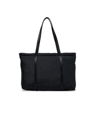 CALVIN KLEIN TOTE Shopper in recycled fabric on black - Women&rsquo;s Bags - 3