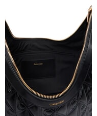 CALVIN KLEIN EMBLEM AOP Shoulder bag on black - Women&rsquo;s Bags - 4