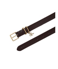 CALVIN KLEIN MONOGRAM Leather belt - Belts