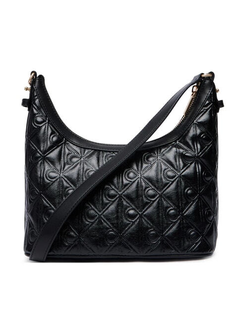 EMBLEM AOP Shoulder bag / crossbody bag on black - Women&rsquo;s Bags