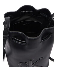 CALVIN KLEIN BOLD CK Mini Bucket Shoulder Bag on black - Women&rsquo;s Bags - 5