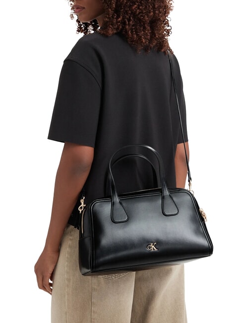 CK MEDIUM Handbag, with shoulder strap on black - Women&rsquo;s Bags