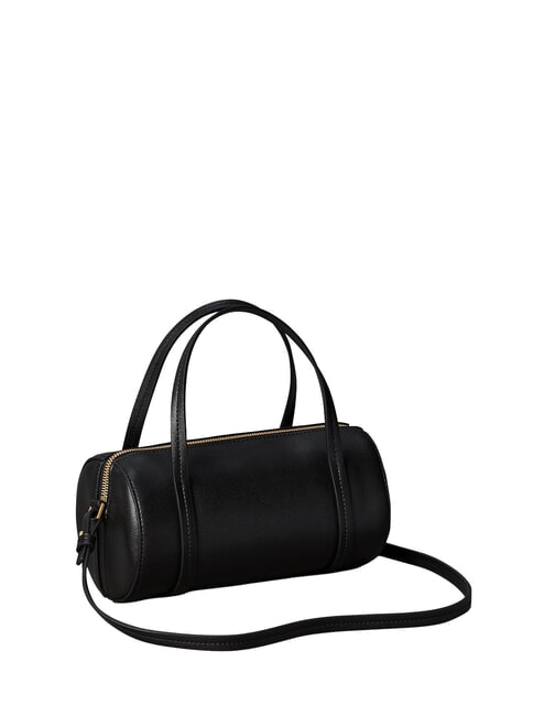 FOIL LOGO Mini handbag with shoulder strap black/toasted coconut - Women&rsquo;s Bags