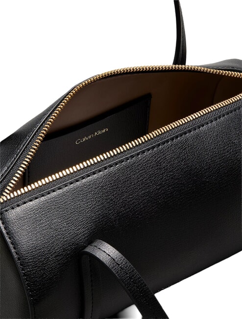 FOIL LOGO Mini handbag with shoulder strap black/toasted coconut - Women&rsquo;s Bags